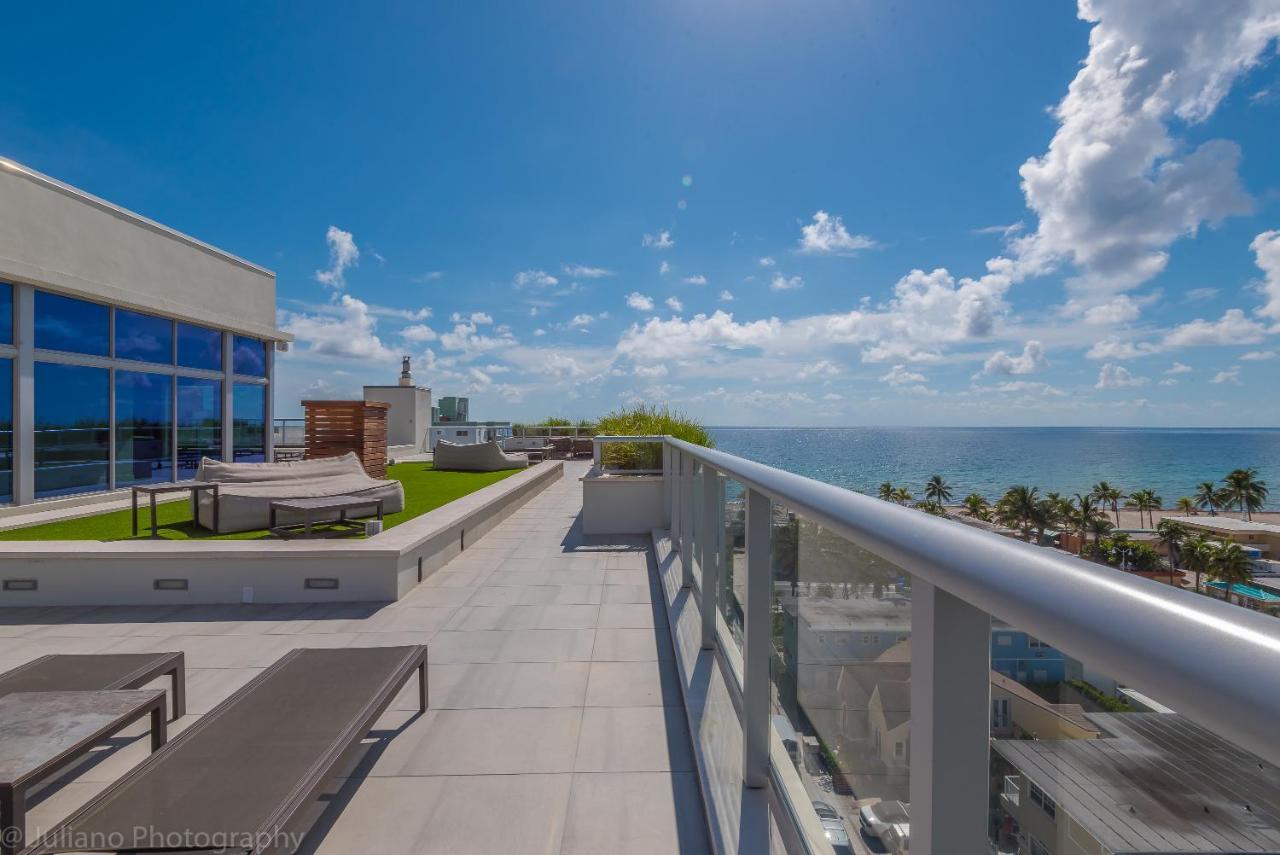 Ch Luxury Condos & Studios On The Beach ハリウッド エクステリア 写真